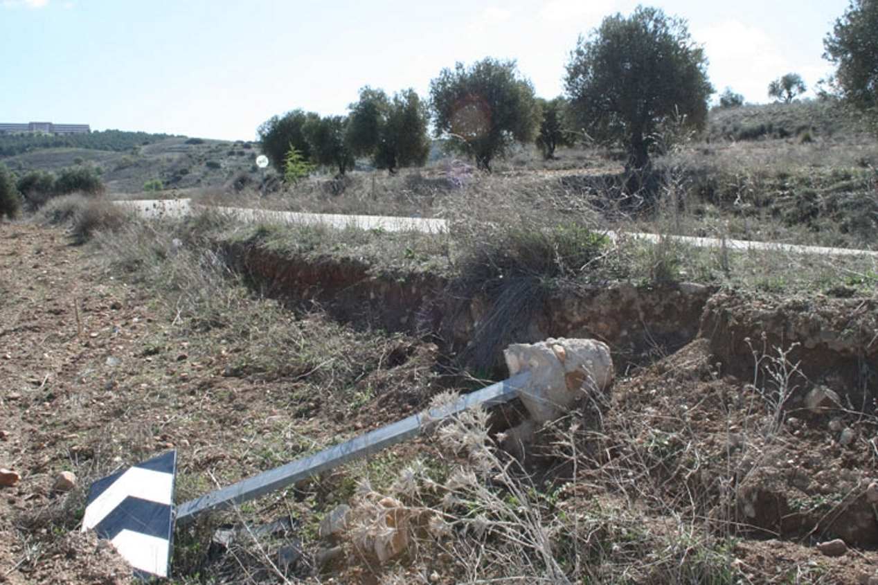 Carretera mal estado