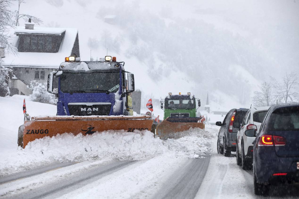 Nieve carretera