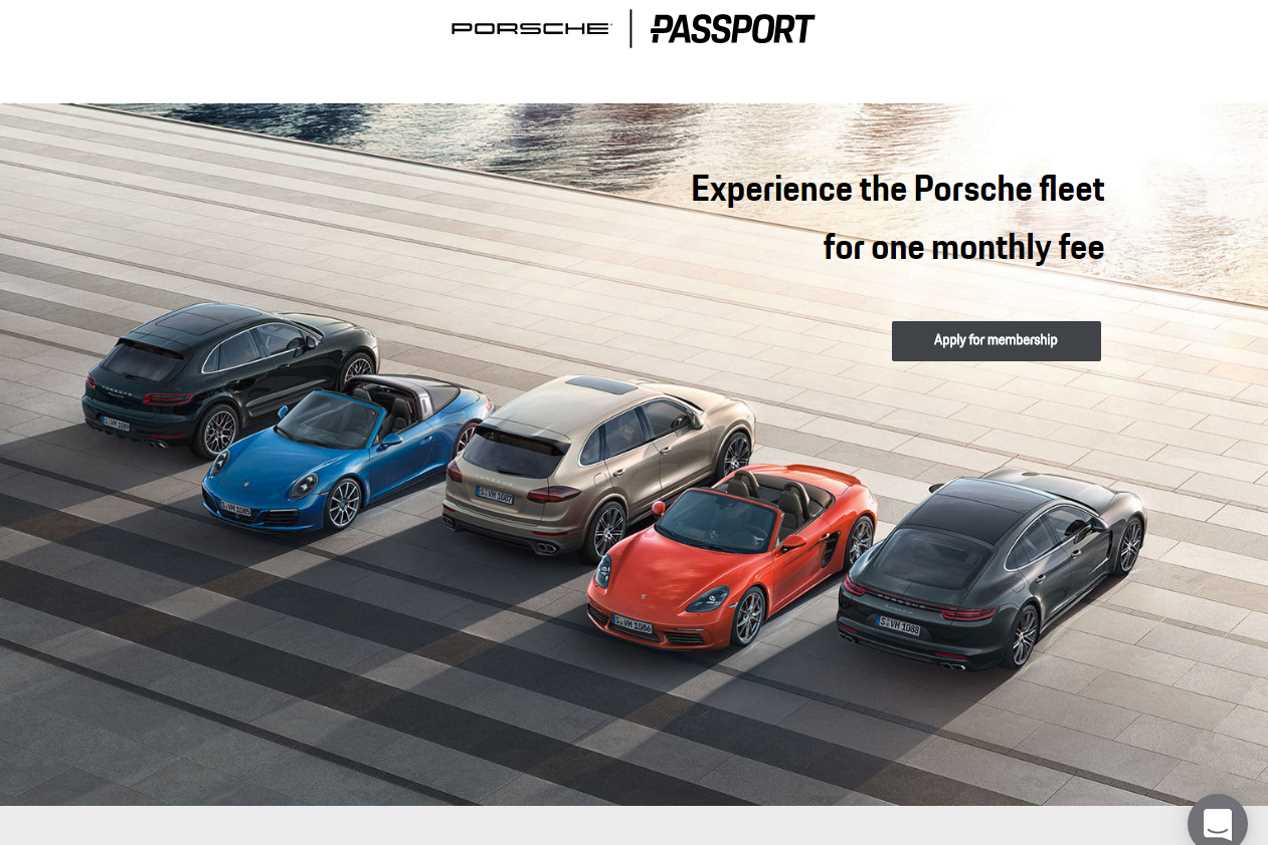 Porsche Passport