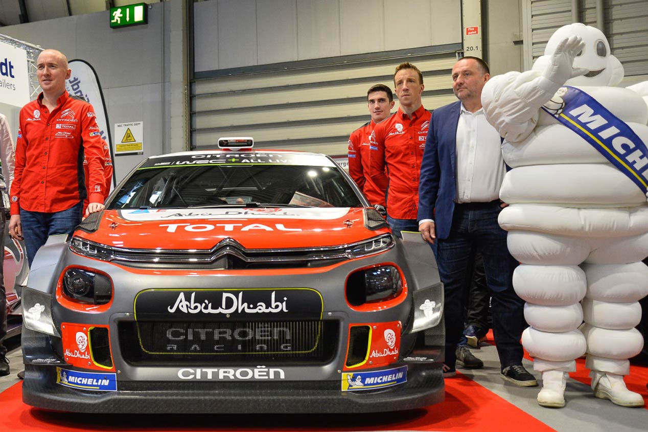 Equipo Citroën para el WRC 2018