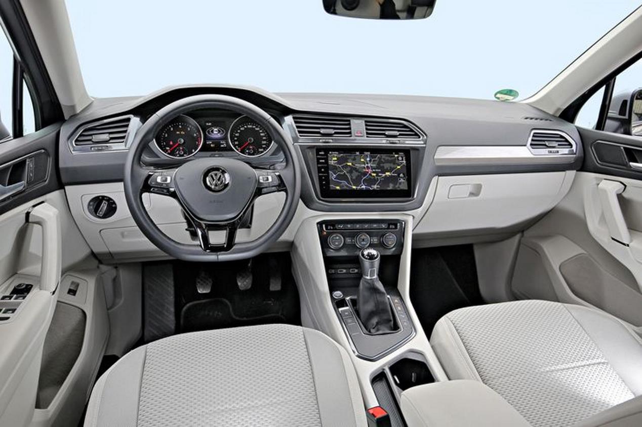 VW Tiguan Allspace: interior