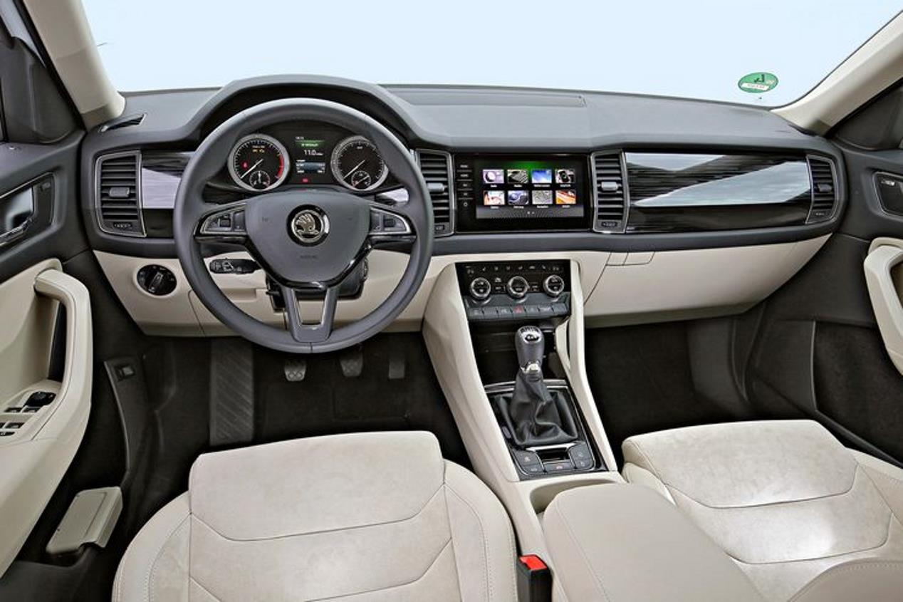 Skoda Kodiaq: interior