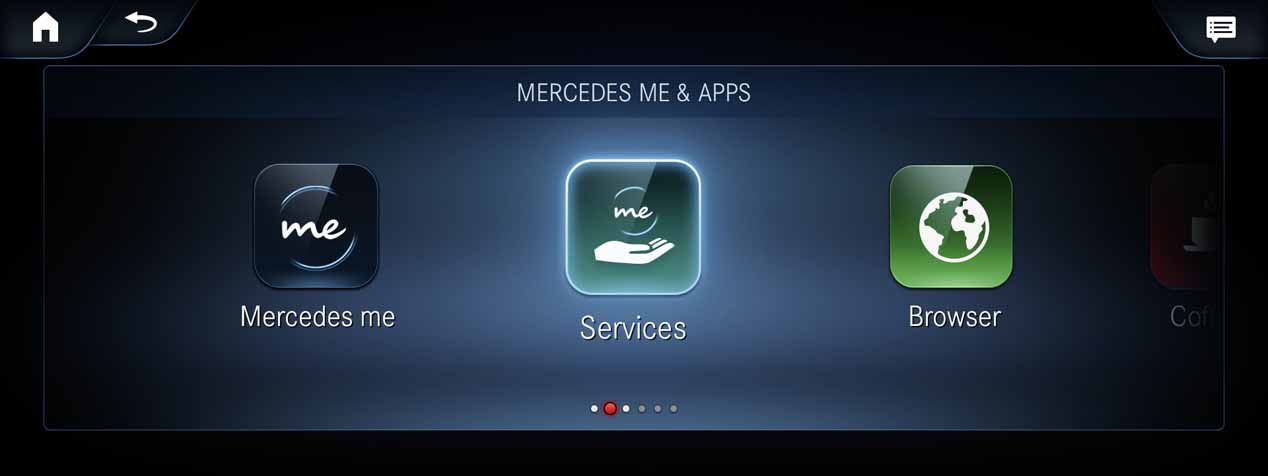 Apps de Mercedes me