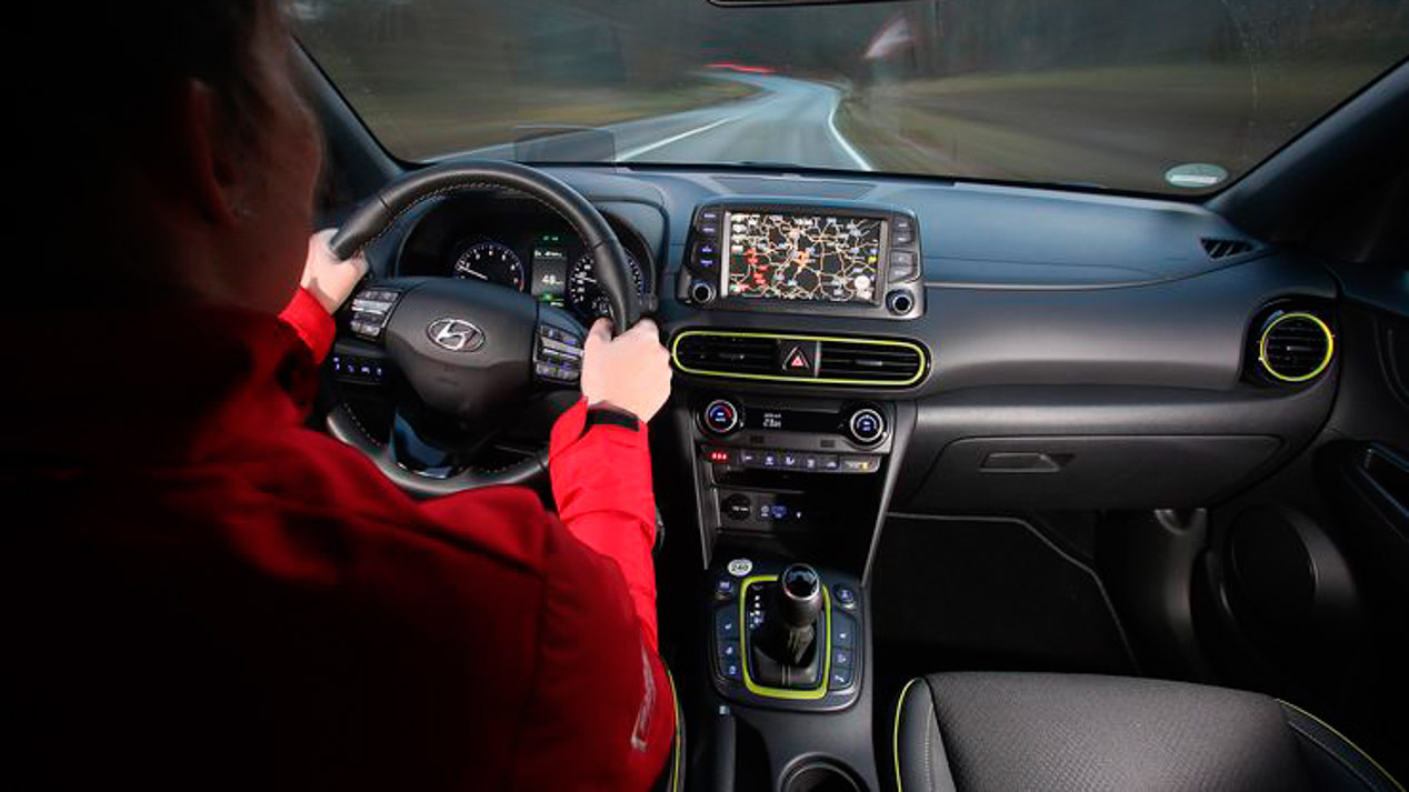 Hyundai Kona: interior