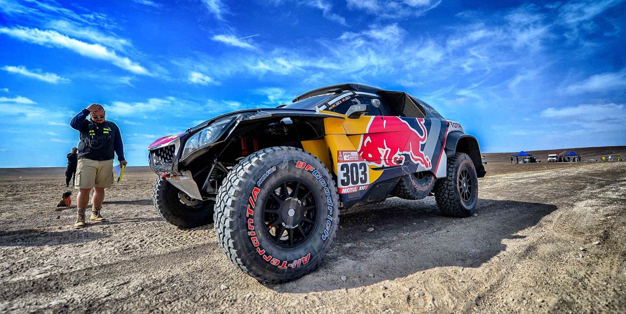 Peugeot, Carlos Sainz y BFGoodrich