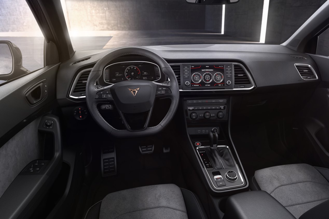 Cupra Ateca: interior