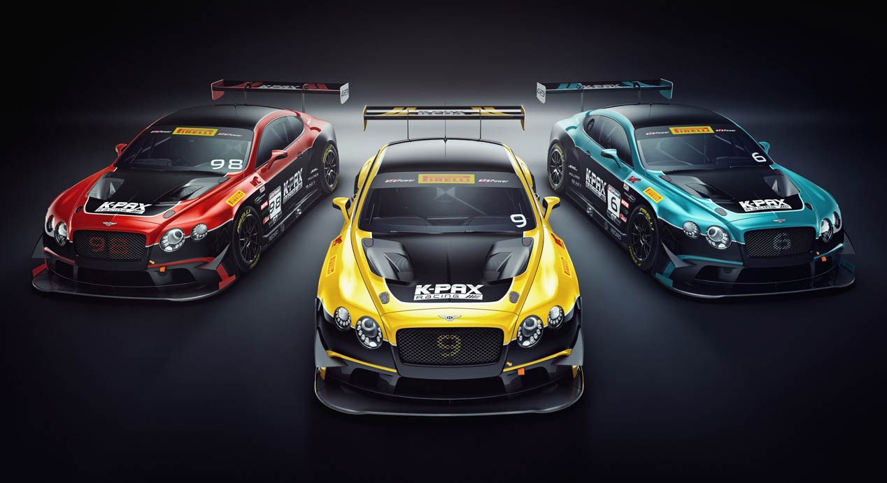 Bentley Continental GT3 para las Pirelli World Challenge