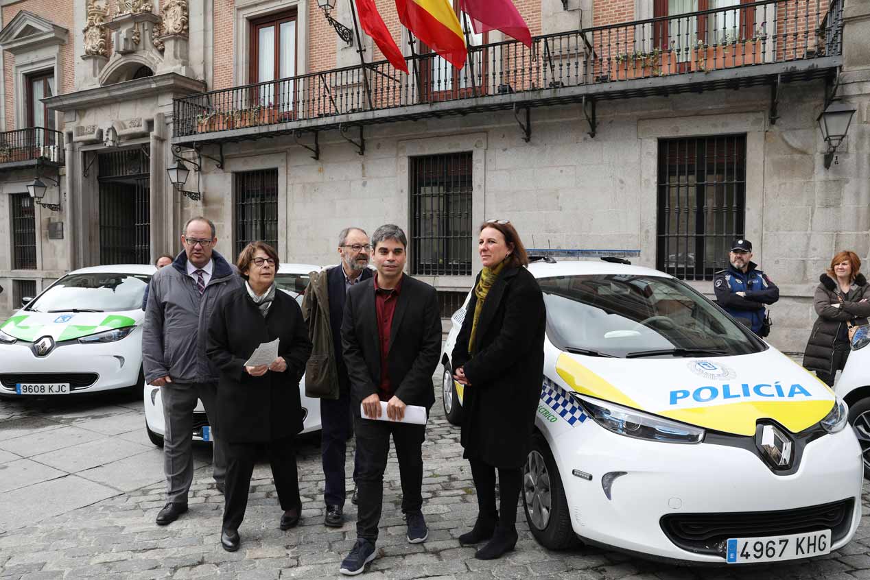 Coches eléctricos Ayuntamiento Madrid