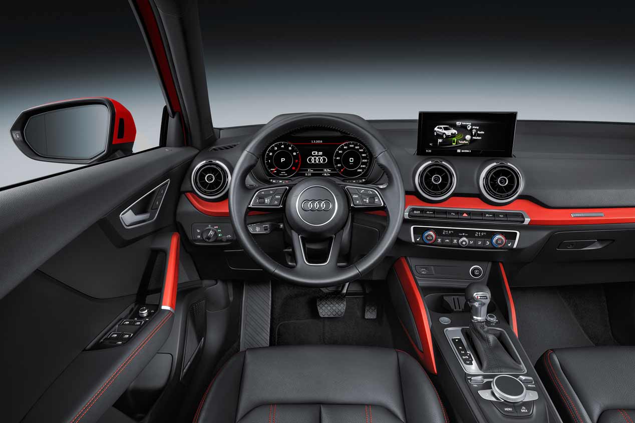 Audi Q2: interior