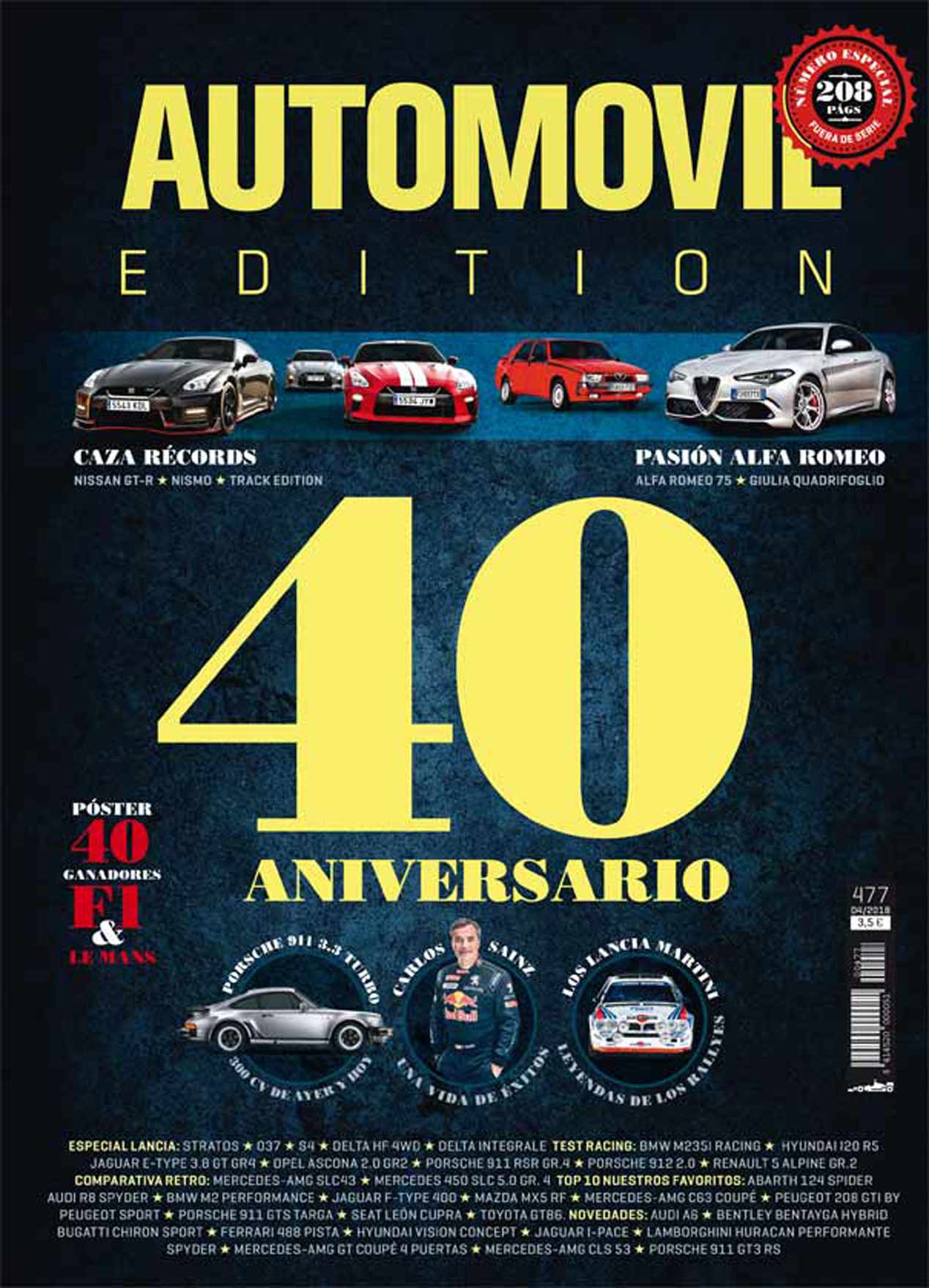 Revista AUTOMÓVIL 40 Aniversario