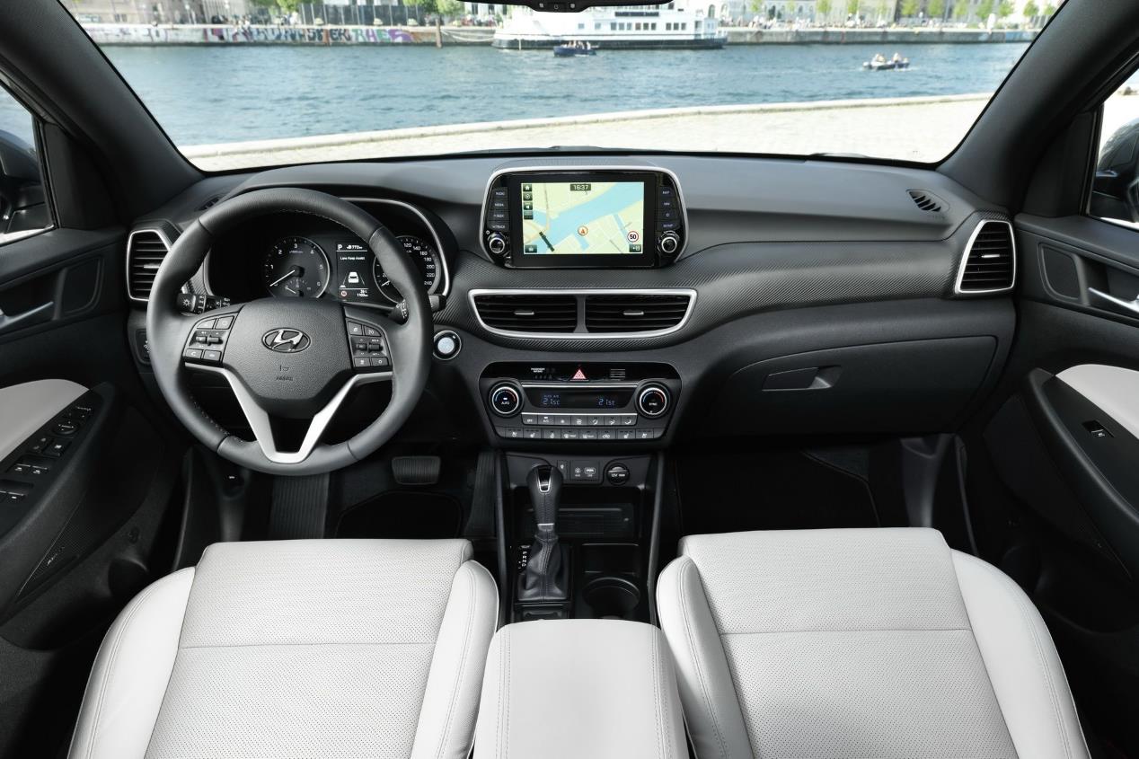 Hyundai Tucson: interior 2019