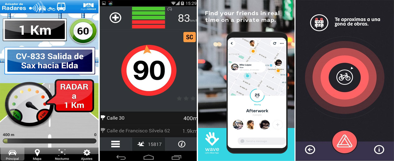 Apps: radares y movilidad