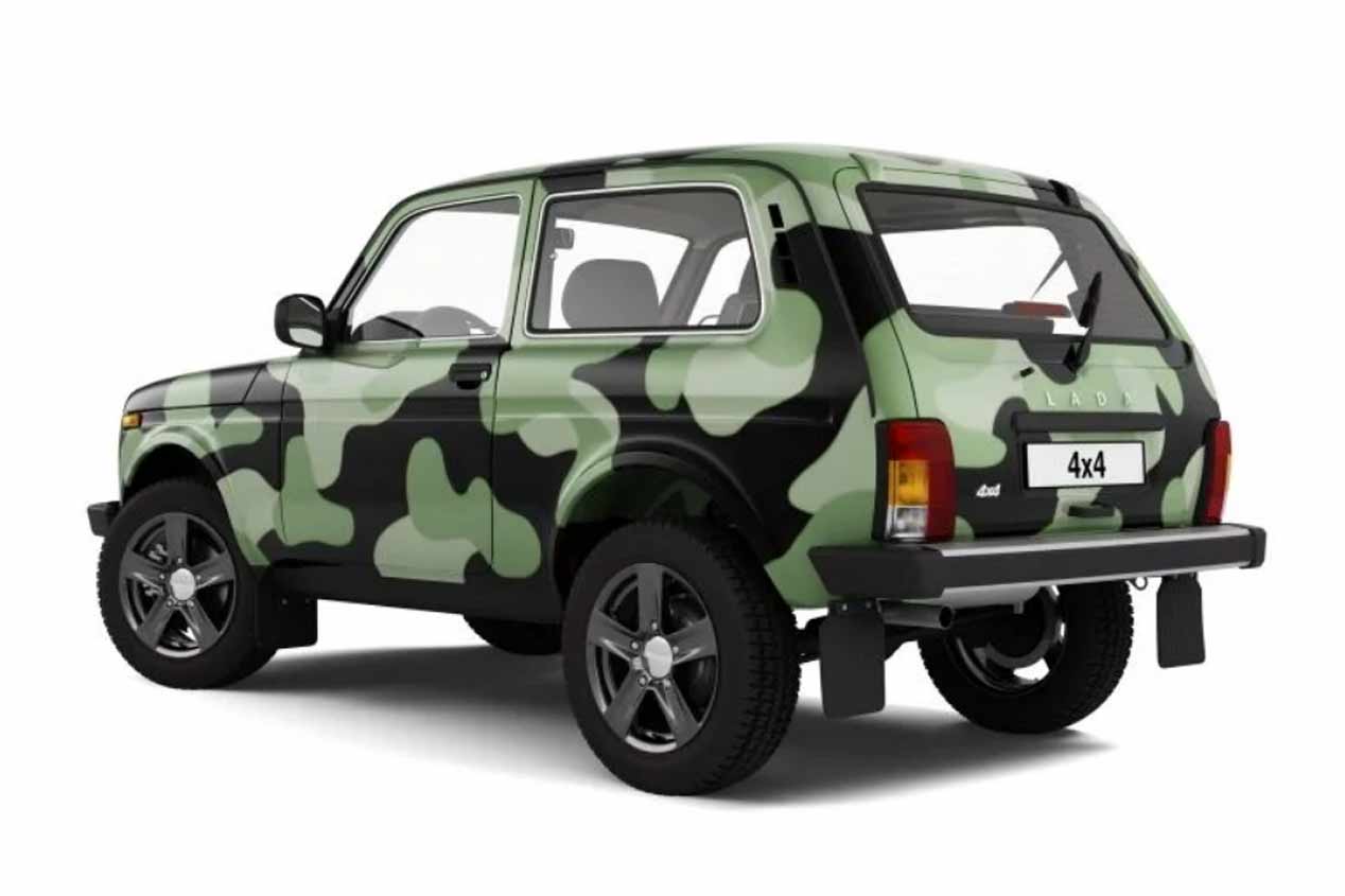 Lada Niva 4x4 camuflaje