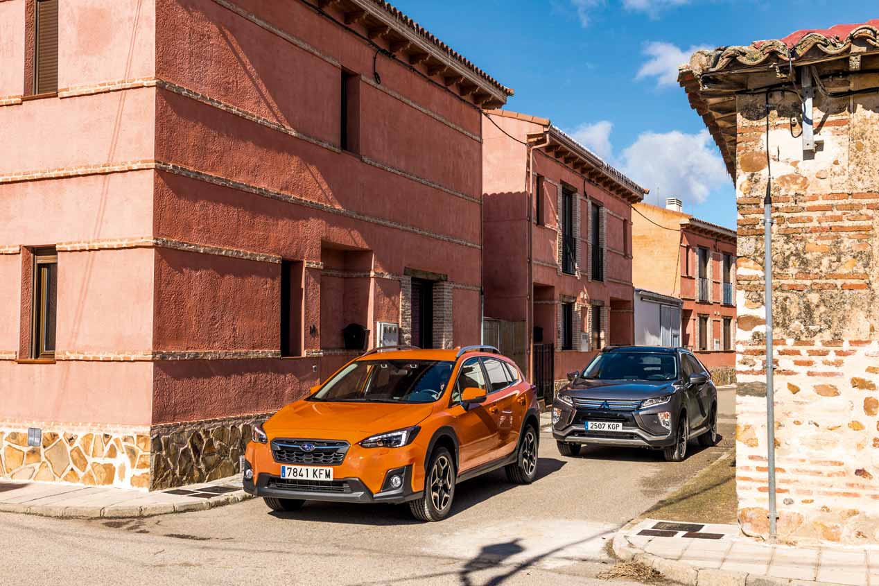 Subaru XV y Mitsubishi Eclipse Cross
