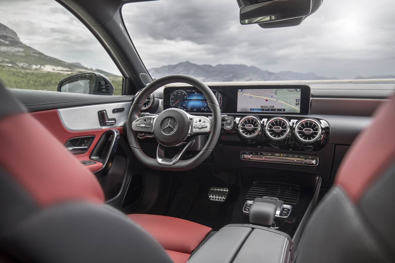 Mercedes CLA 2019 interior Clase A