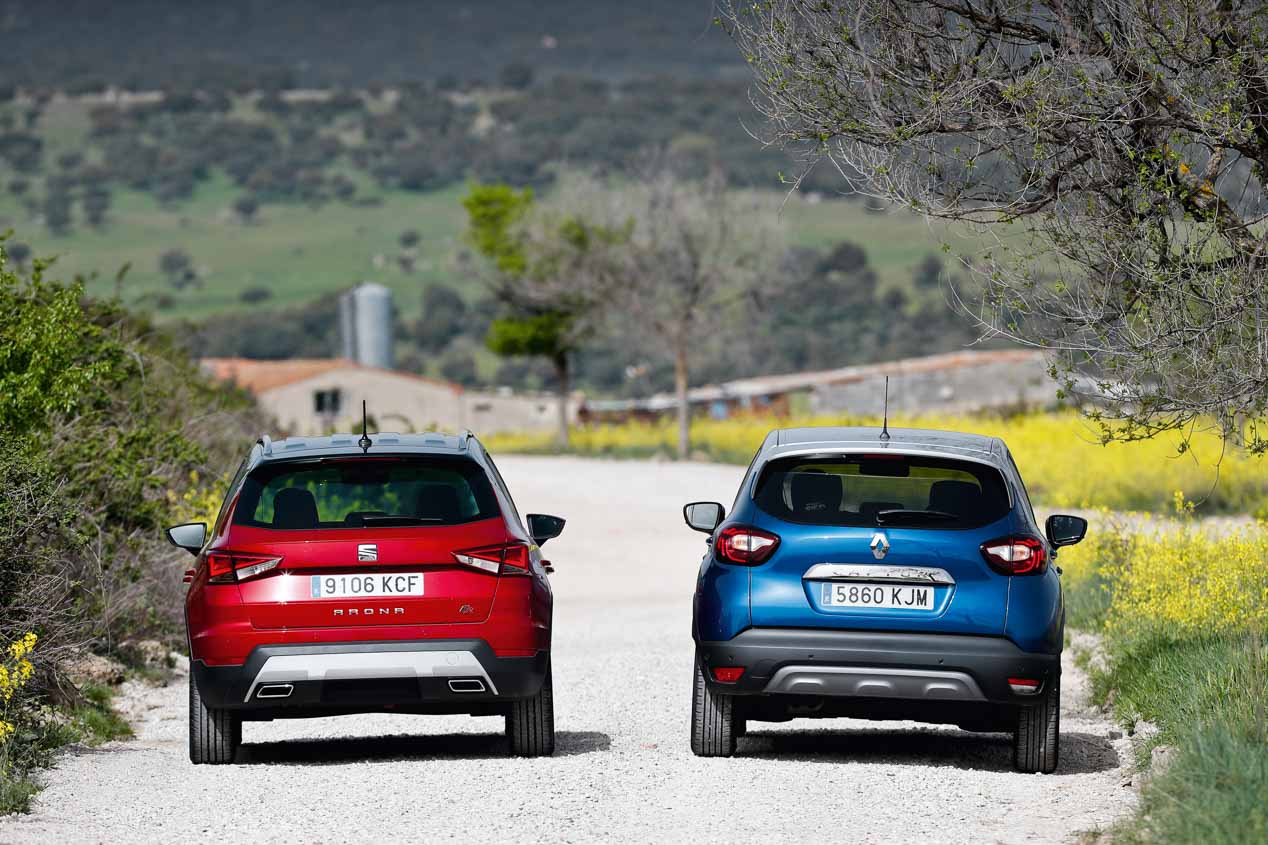 Renault Captur vs Seat Arona