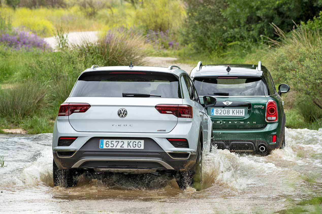 Mini Countryman y VW T-Roc