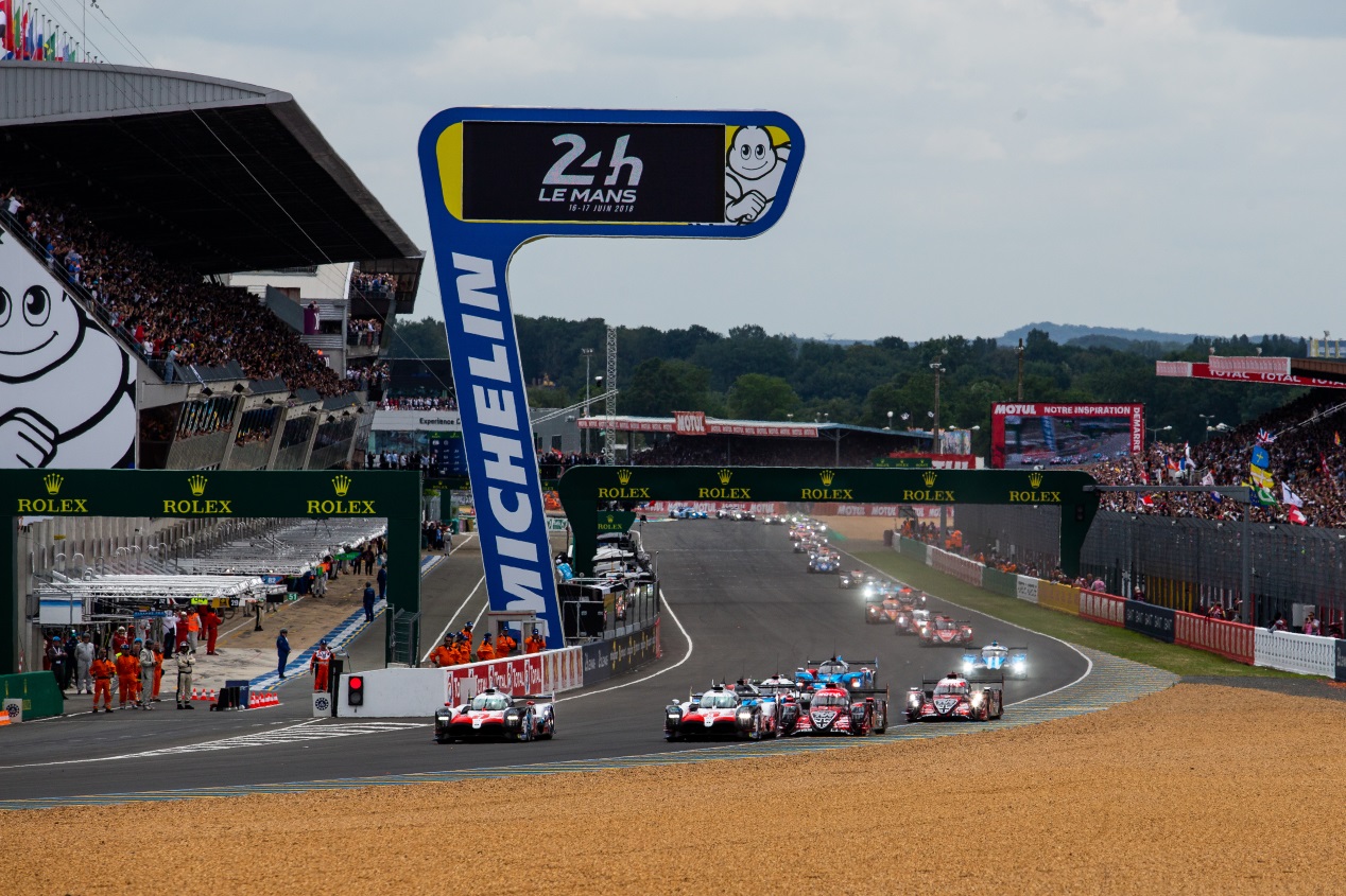 Salida 24 Horas de Le Mans 2018