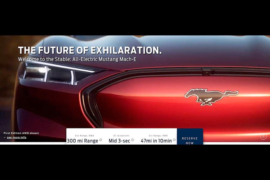 La Ford Mustang Mach E 21 Filtrada